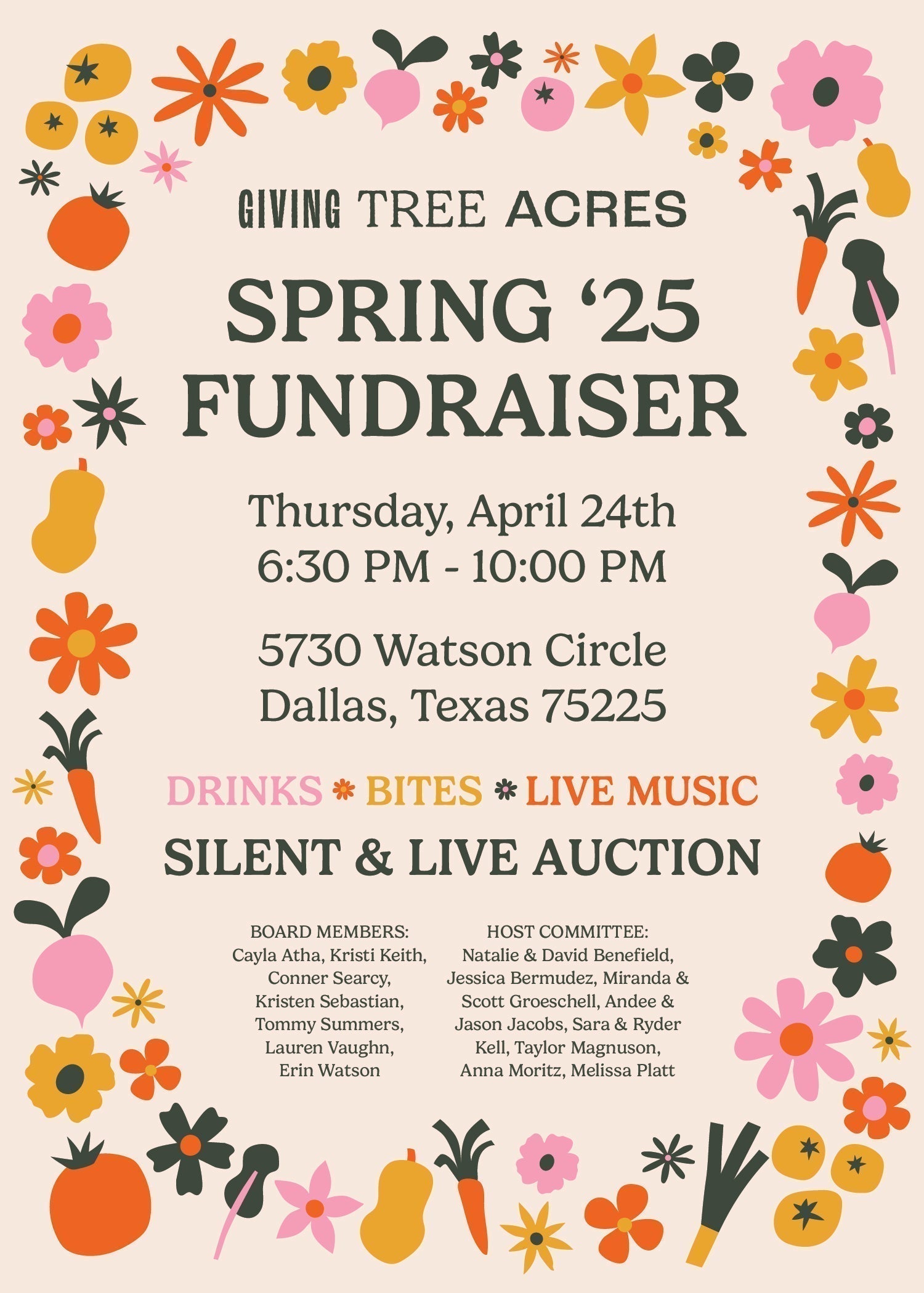 Giving Tree Acres Spring Fundraiser 2025