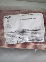 Pasture-Raised Baby Back Pork Ribs (Non-GMO, Corn & Soy-Free)
