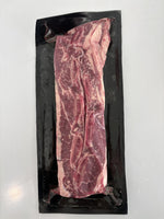 100% Grass-Fed Flanken-Style Short Ribs (Pasture-Raised, Akaushi x Angus Beef)