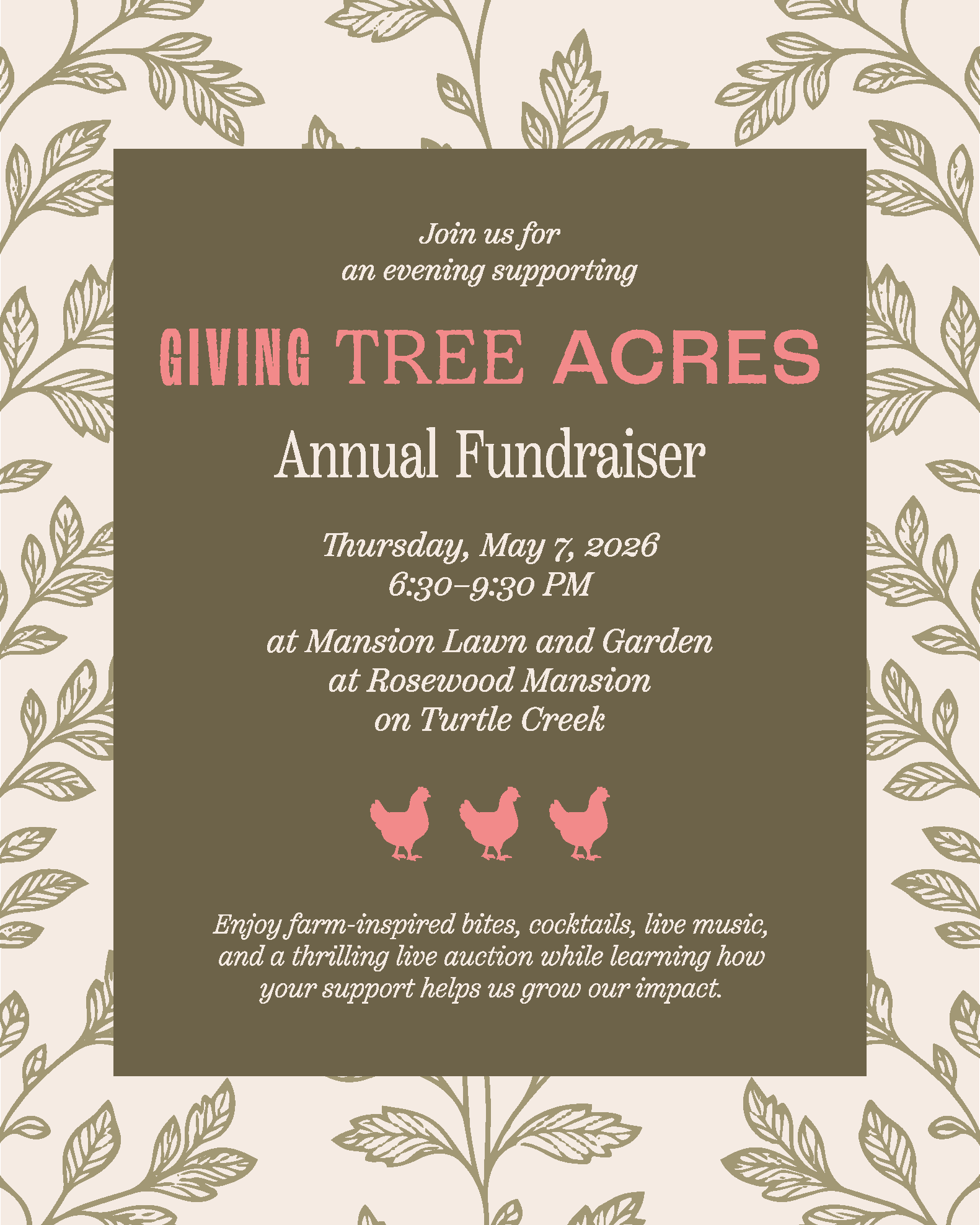 Join Us May 7: Celebrate, Give Back, and Grow With Giving Tree Acres