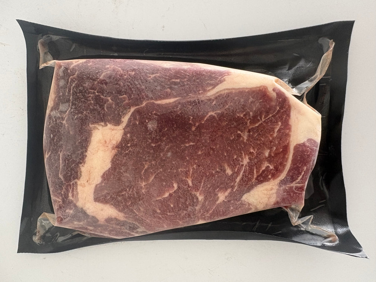 100% Grass-Fed Ribeye Steak (Pasture-Raised, Angus Beef)