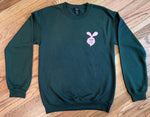 Flower Power Lightweight Crewneck Sweatshirt