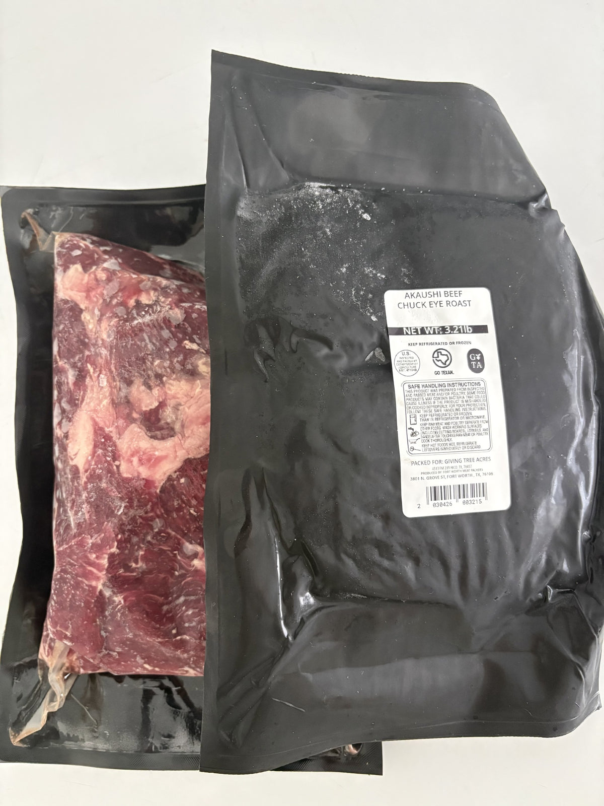 100% Grass-Fed Chuck Eye Roast (Pasture-Raised, Akaushi x Angus Beef)
