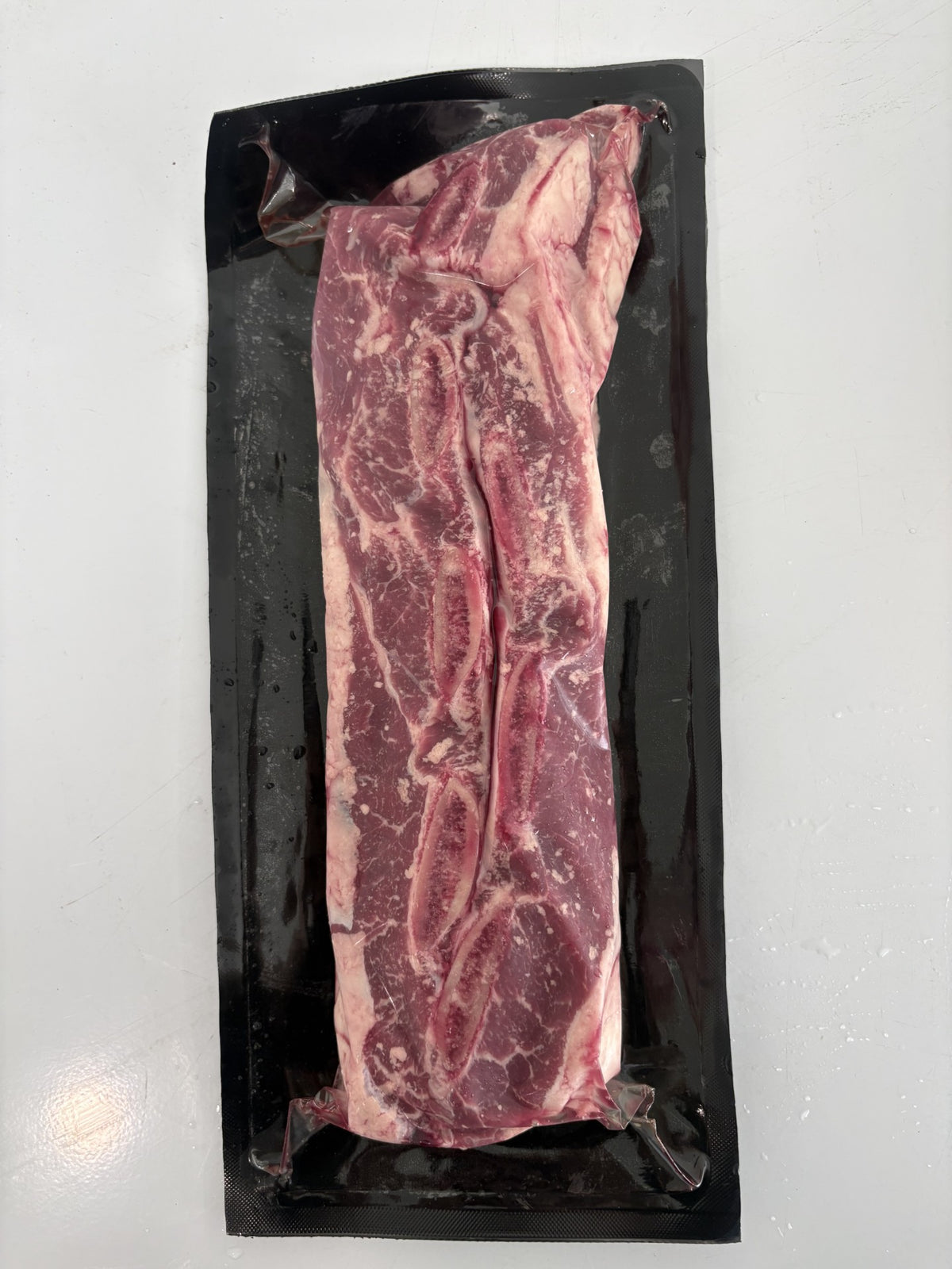 100% Grass-Fed Flanken-Style Short Ribs (Pasture-Raised, Akaushi x Angus Beef)