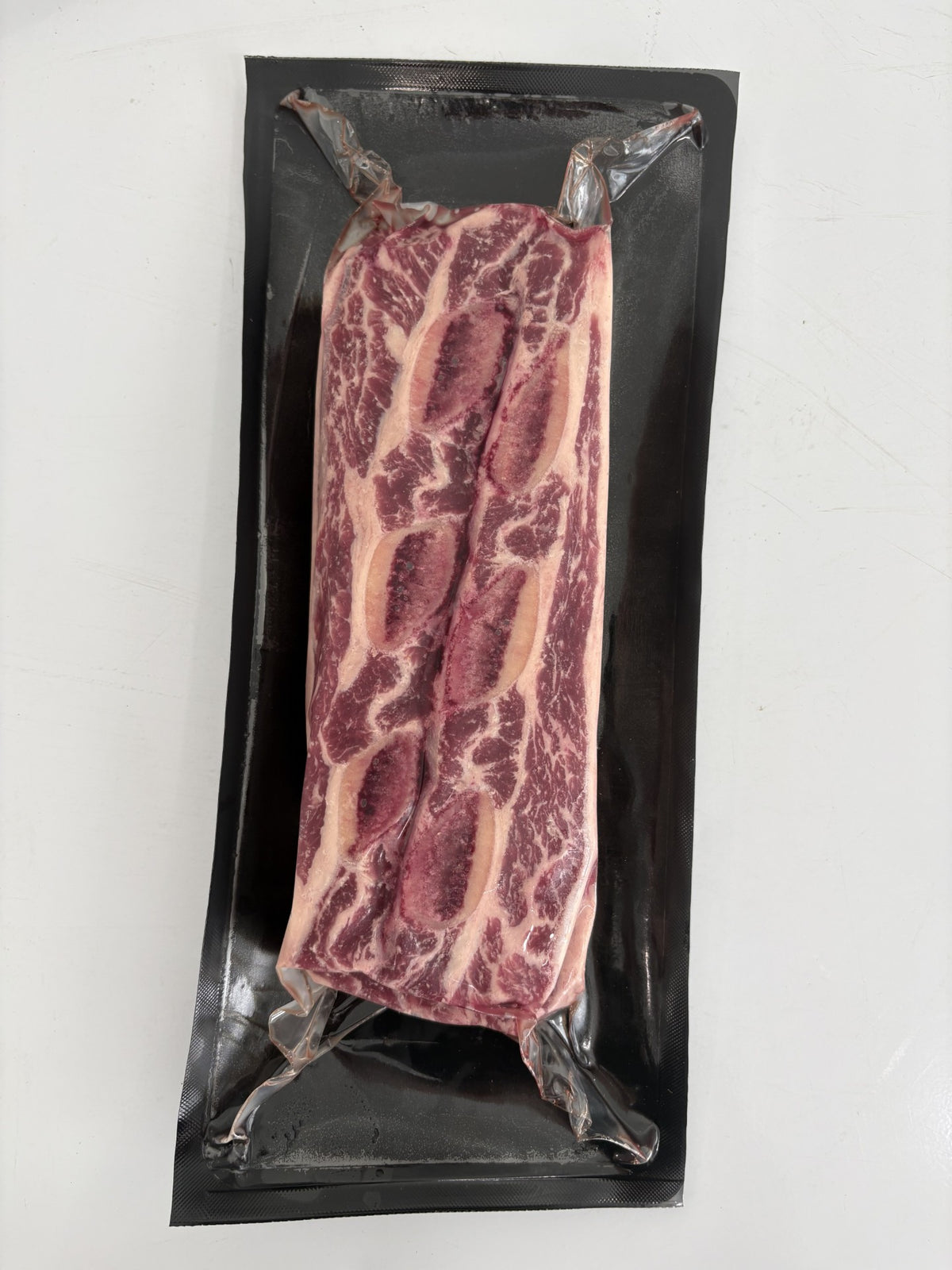 100% Grass-Fed Korean-Style Short Ribs (Pasture-Raised, Akaushi x Angus Beef)